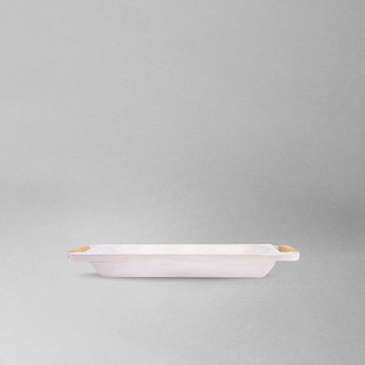 versatile white wooden tray