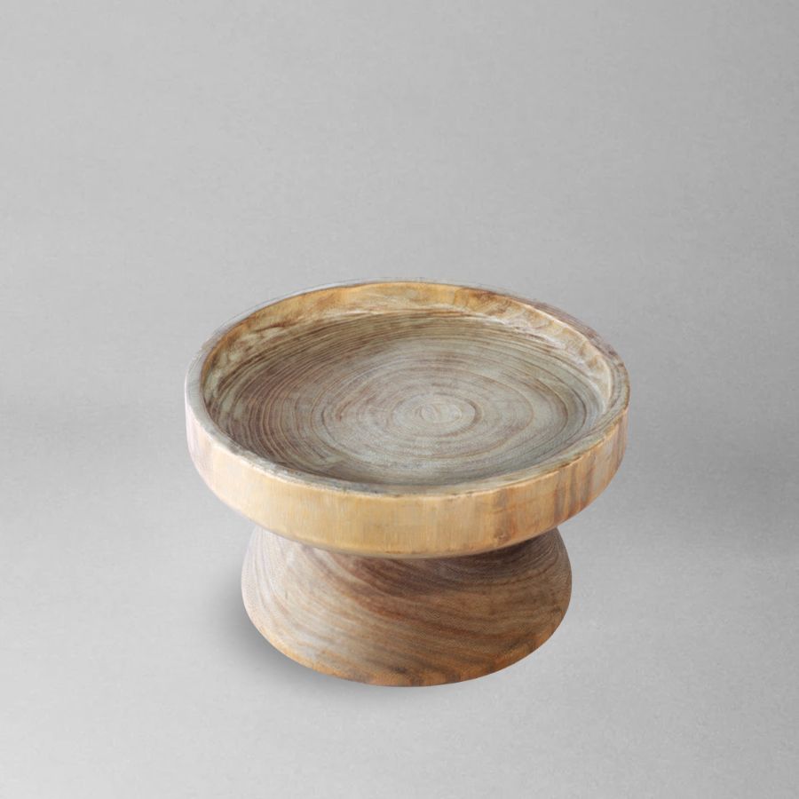 handcrafted wooden bowl